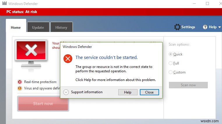 Khắc phục lỗi Windows Defender 0x800705b4 – Hướng dẫn sửa nhanh