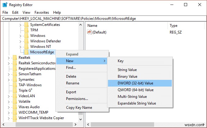 Khắc phục lỗi Hmm, we can’t reach this page trong Microsoft Edge