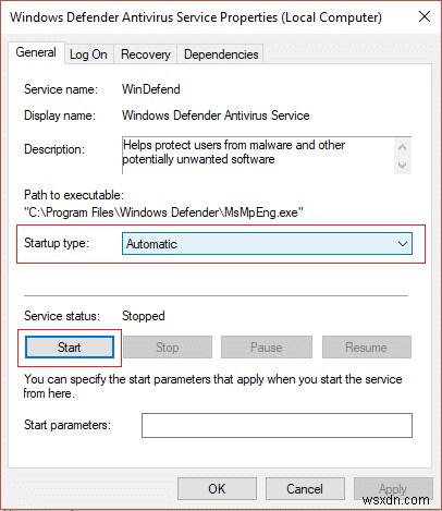 Khắc phục lỗi Windows Defender 0x80070422: Khởi động dịch vụ & khôi phục bảo vệ