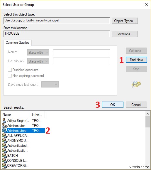 Cách lấy toàn quyền kiểm soát khóa Registry Windows: Hướng dẫn từng bước
