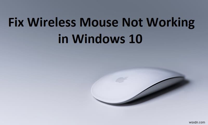 Khắc phục lỗi chuột không dây trên Windows 10: Hướng dẫn từng bước
