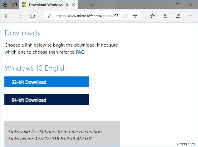 Tải Windows 10 ISO chính thức – Không cần Media Creation Tool