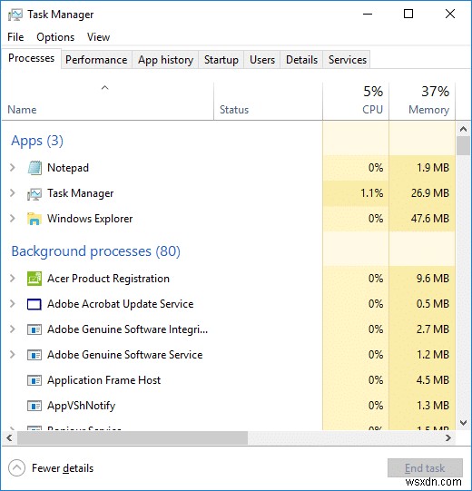Khắc phục 100% Disk Usage trong Task Manager Windows 10 – Cách sửa nhanh