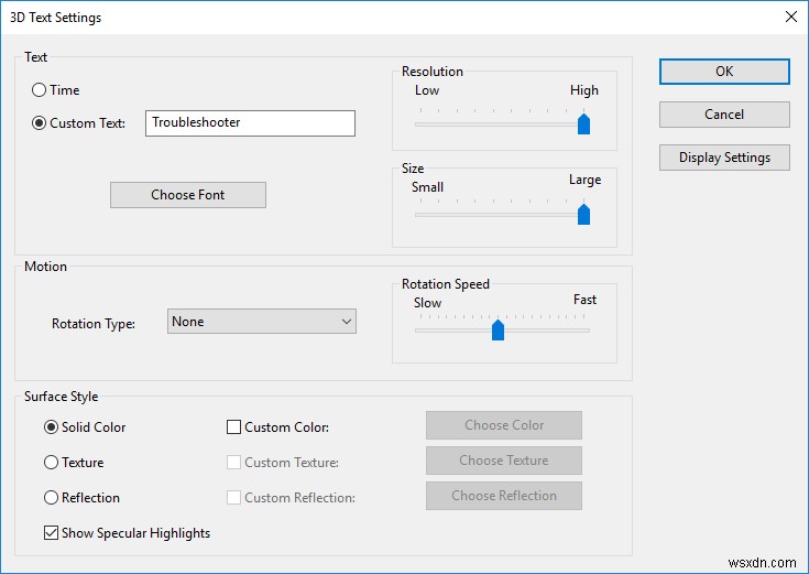 Hướng Dẫn Tùy Chỉnh Màn Hình Chờ (Screensaver) Windows 10 Bước Đi Bước