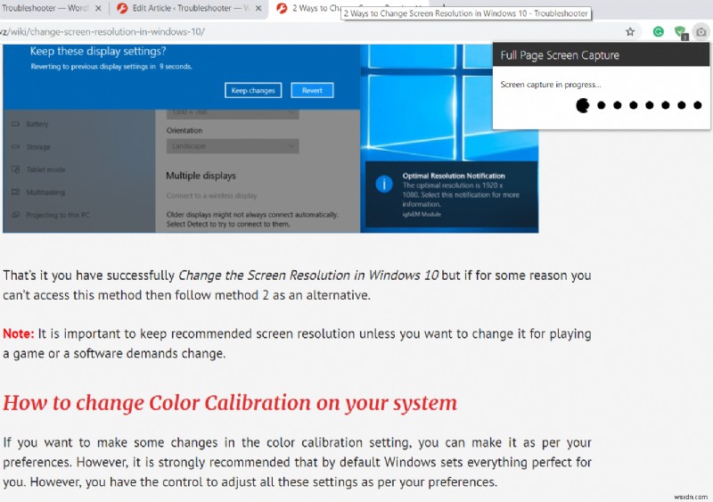 Hướng Dẫn Chụp Ảnh Màn Hình Cuộn (Scrolling Screenshot) Trên Windows 10