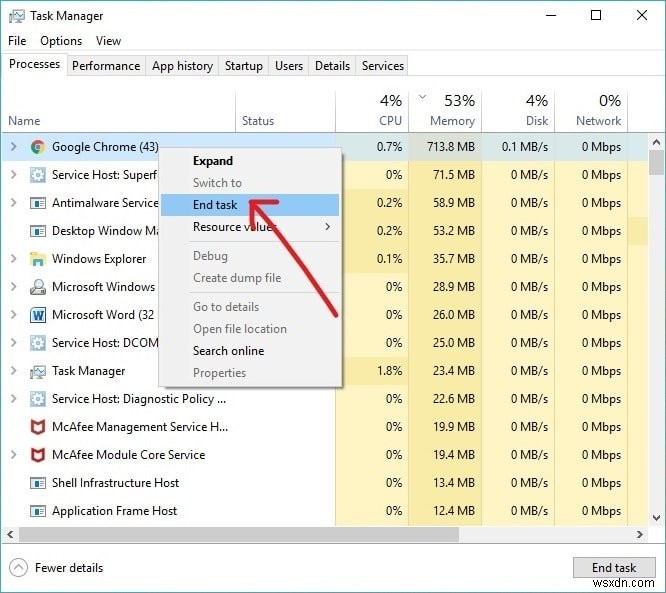 Kết thúc dễ dàng các tiến trình tiêu hao tài nguyên trong Task Manager Windows (Hướng dẫn từng bước)