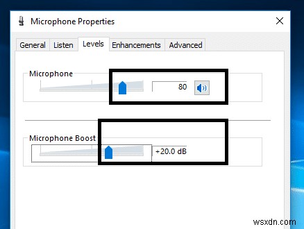 Cách tăng âm lượng Microphone tai nghe trên Windows 10