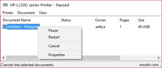 Các bước nhanh khôi phục máy in Windows 10 từ Offline sang Online