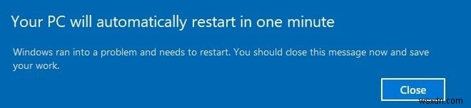 Cách ngăn Windows tự khởi động lại trong vòng lặp 1 phút