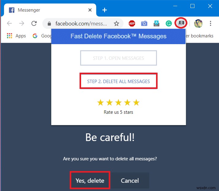 Xóa nhanh nhiều tin nhắn Facebook: 5 phương pháp đã được chứng minh