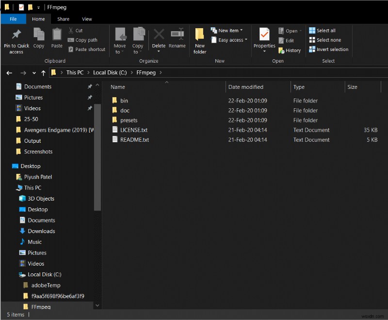 Cách cài đặt FFmpeg trên Windows 10: Hướng dẫn chi tiết từng bước