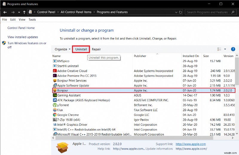 Hiểu Về Dịch Vụ Bonjour Trên Windows 10: Mục Đích, Chức Năng, An Toàn