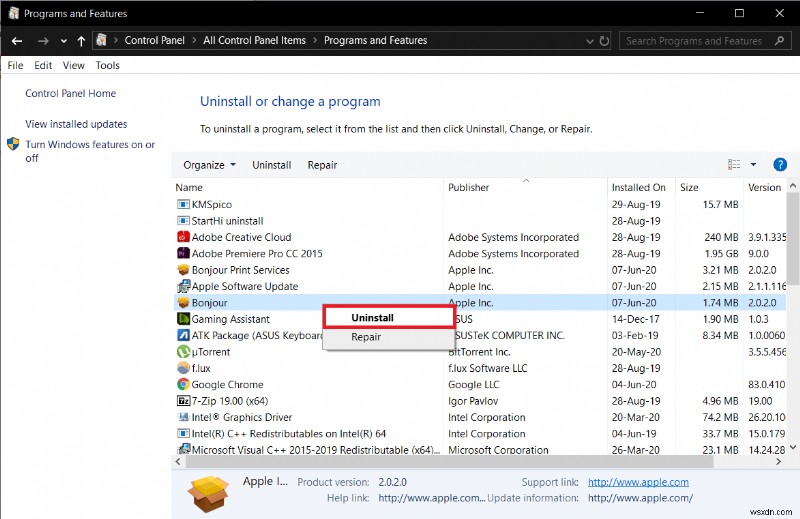 Hiểu Về Dịch Vụ Bonjour Trên Windows 10: Mục Đích, Chức Năng, An Toàn