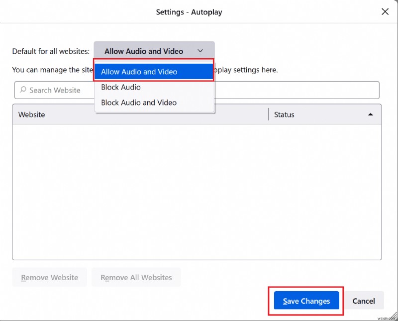 Cách khắc phục lỗi không phát video được trên Firefox
