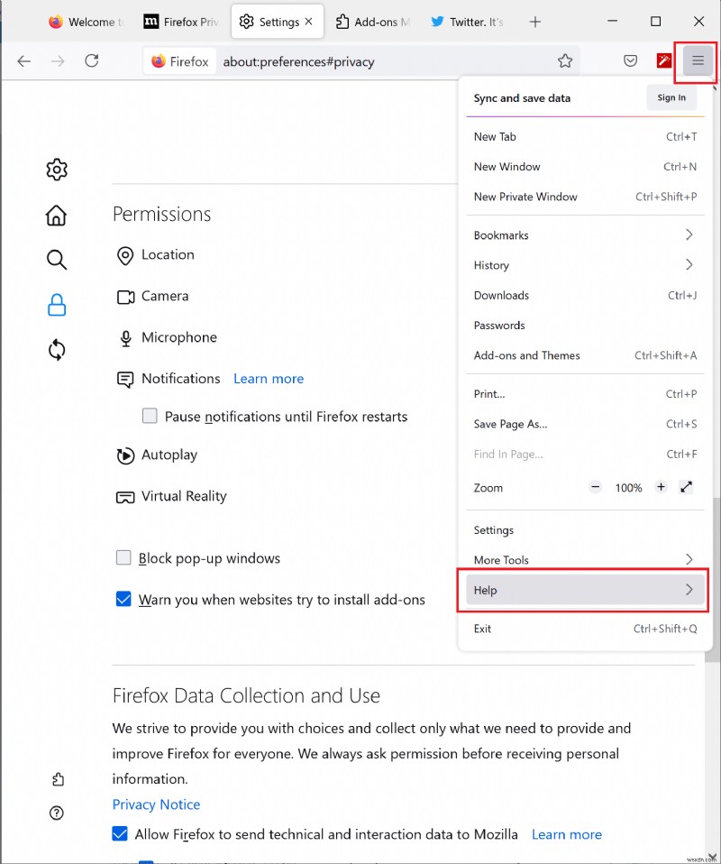 Cách khắc phục lỗi không phát video được trên Firefox