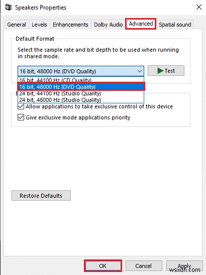 Khắc phục triệt để tiếng loa/tai nghe bị giật, lag trên Windows 10