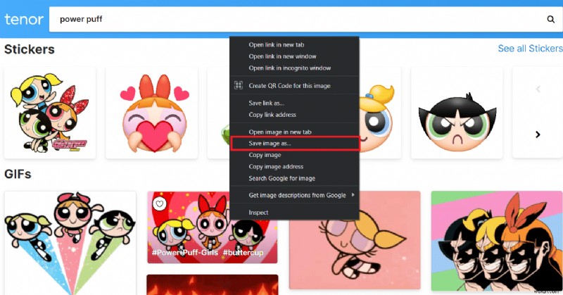 Hướng dẫn chi tiết tải GIF từ GIPHY, Google, Pixiv, Twitter, Tenor, GIFER