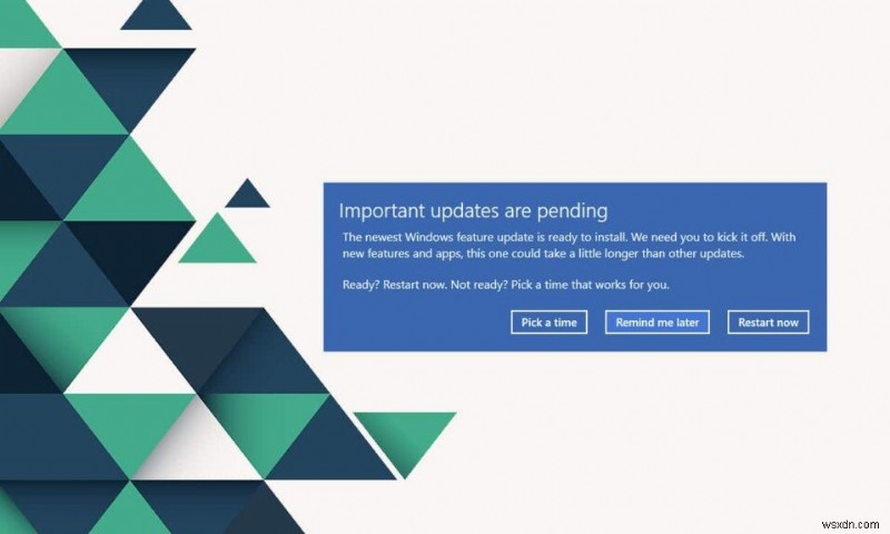 Khắc phục lỗi Windows 10 Update bị treo Pending Install nhanh chóng và an toàn