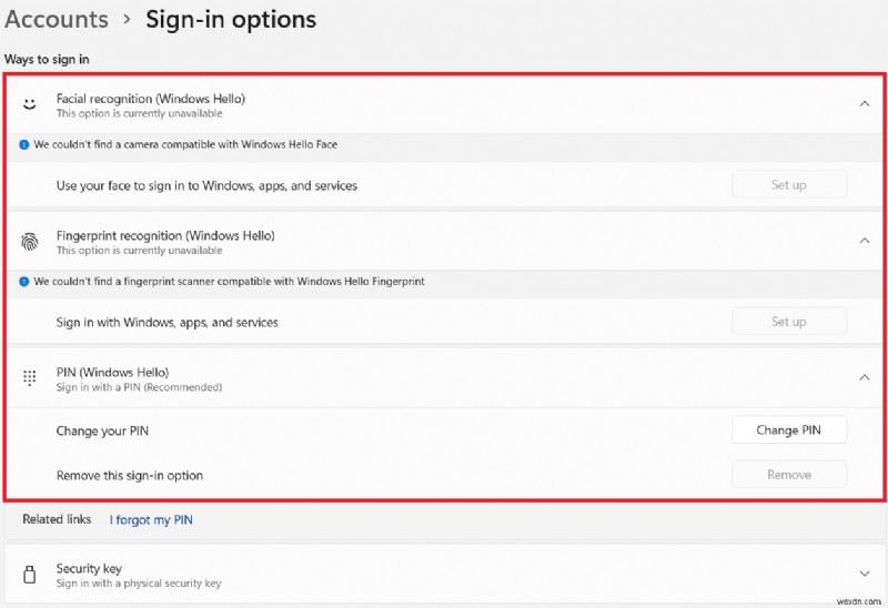 Bảo mật thiết bị Windows 11: Hướng dẫn cài đặt Windows Hello từng bước