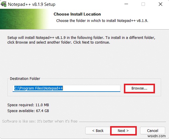 Cách đặt Notepad++ làm trình soạn thảo văn bản mặc định trên Windows 11