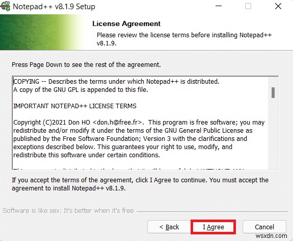 Cách đặt Notepad++ làm trình soạn thảo văn bản mặc định trên Windows 11