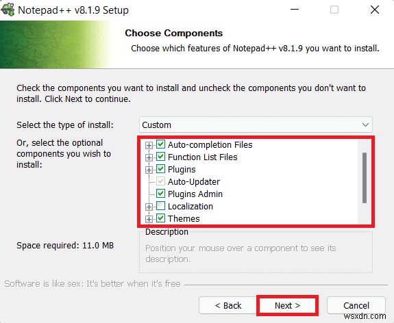 Cách đặt Notepad++ làm trình soạn thảo văn bản mặc định trên Windows 11