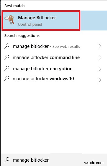 Hướng dẫn từng bước tắt mã hóa BitLocker trong Windows 10