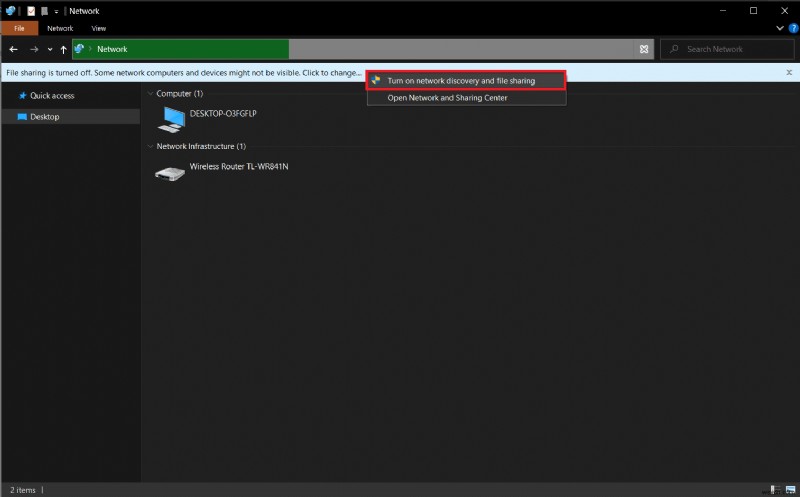Khắc phục nhanh lỗi không thấy máy tính trong mạng Windows 10