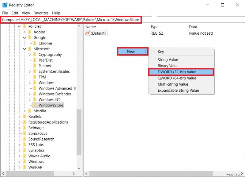 Khắc phục sự cố WSAPPX sử dụng đĩa/CPU cao trên Windows 10