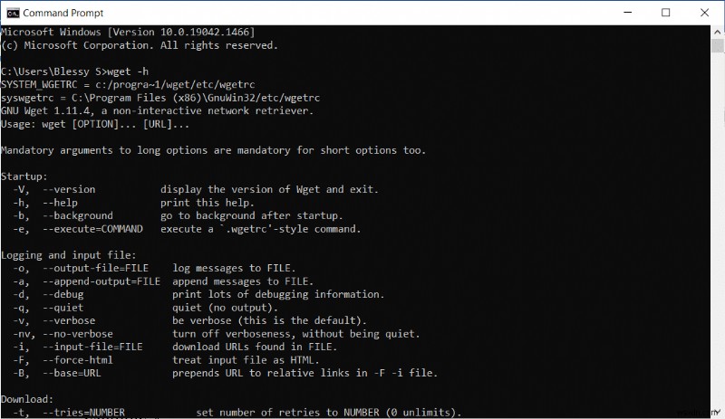 Hướng dẫn cài đặt và sử dụng WGET trên Windows 10: Hướng dẫn hoàn chỉnh cho người mới bắt đầu