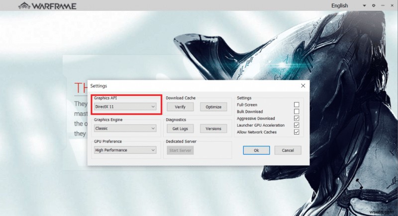 Khắc phục lỗi Warframe Launcher Update Failed: Hướng dẫn sửa chữa từng bước