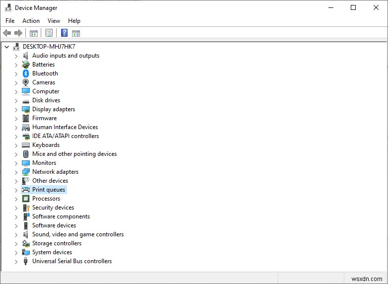 Khắc phục lỗi The Handle is Invalid trên Windows 10