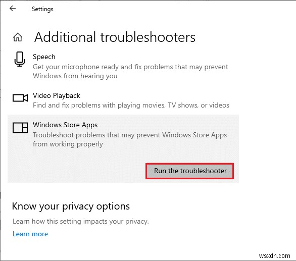 Khắc phục lỗi không tải được ứng dụng từ Microsoft Store trên Windows