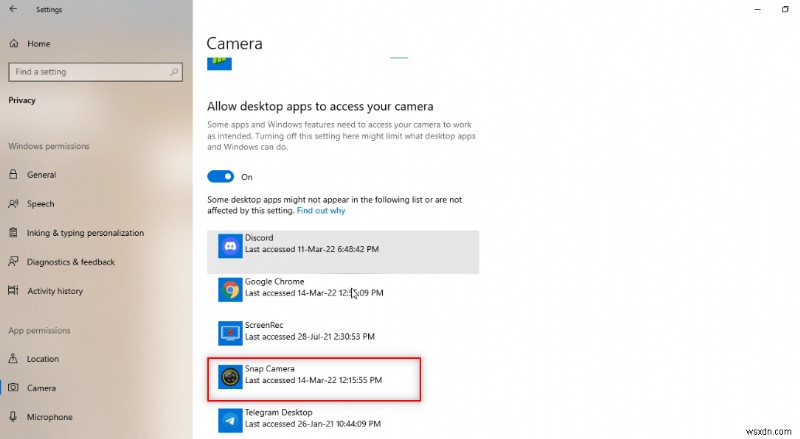 Khắc phục lỗi Snap Camera  No Available Camera Input  – Hướng dẫn sửa nhanh