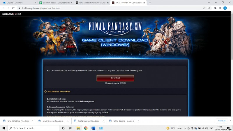 Khắc phục lỗi FFXIV 90002 trên Windows 10 – Hướng dẫn chi tiết từng bước