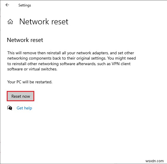 Khắc phục mất kết nối Internet liên tục trên Windows 10