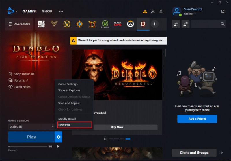 Khắc Phục Lỗi Diablo III Mã 1016 Trên Windows 10 – Hướng Dẫn Sửa Nhanh