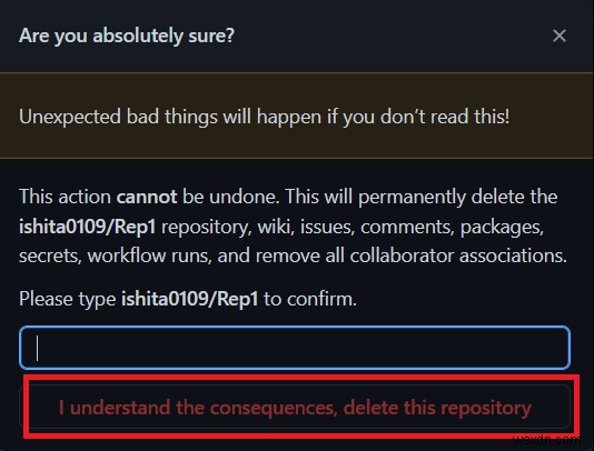 Hướng dẫn từng bước xóa vĩnh viễn tài khoản GitHub