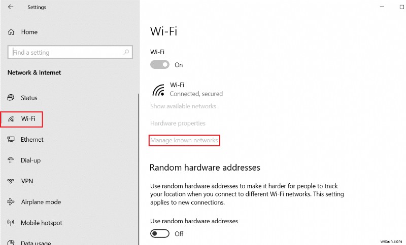 Khắc phục lỗi  Incorrect PSK Provided  Wi‑Fi trên Windows 10