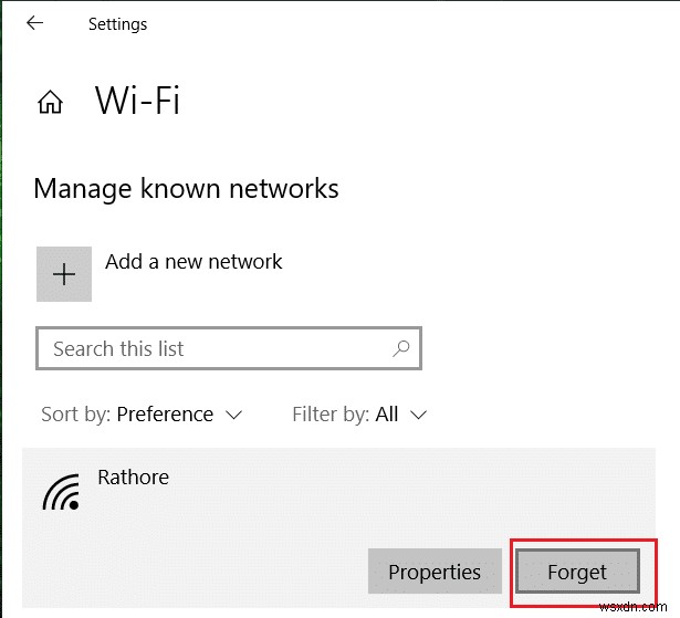 Khắc phục lỗi  Incorrect PSK Provided  Wi‑Fi trên Windows 10