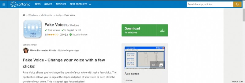 13 Phần mềm thay đổi giọng nói miễn phí tốt nhất cho Windows 10 – Vui nhộn, Tin cậy, Dễ dùng