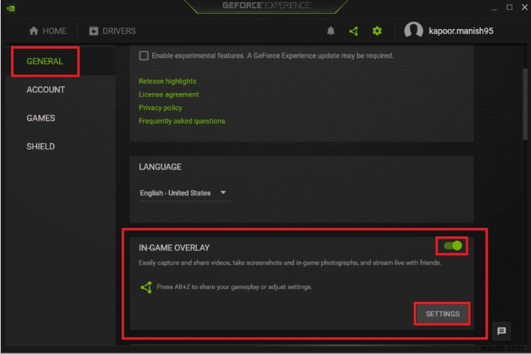 Khắc phục NVIDIA Overlay không hoạt động trên Windows 10 – Hướng dẫn từng bước