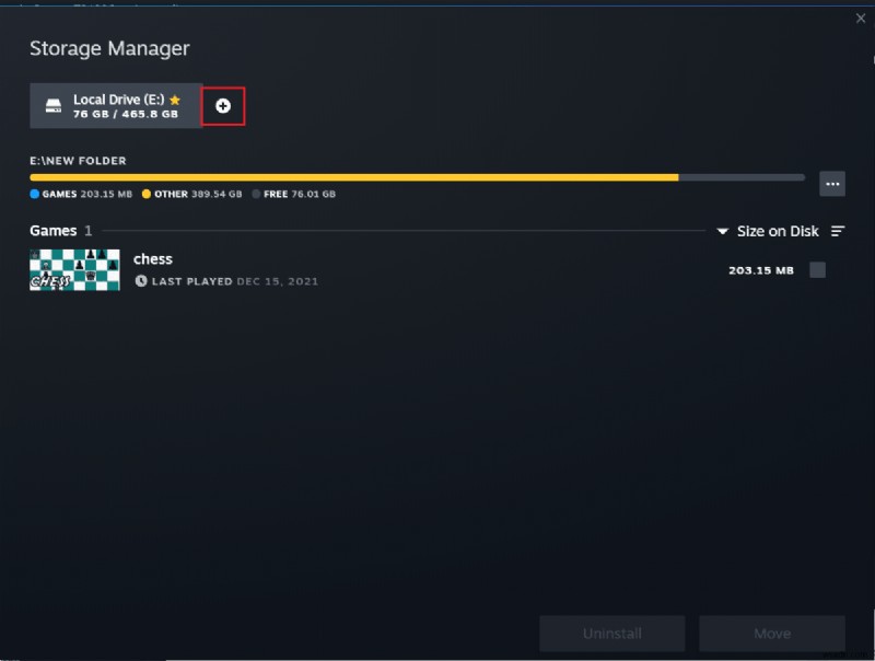 Khắc phục sự cố Steam tự động gỡ cài đặt game trên Windows 10
