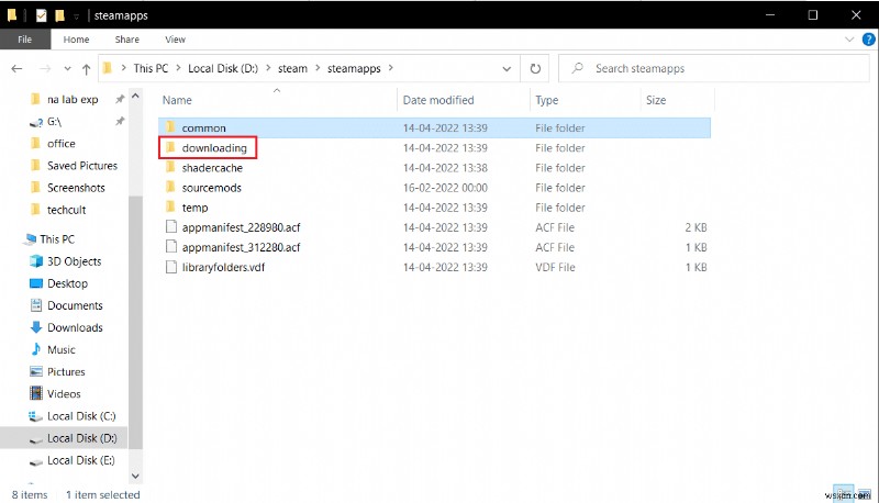 Khắc phục sự cố Steam tự động gỡ cài đặt game trên Windows 10