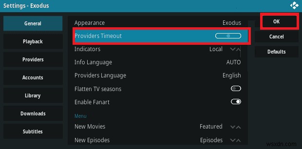 Khắc phục lỗi tìm kiếm Kodi Exodus trên Windows 10 – Hướng dẫn từng bước