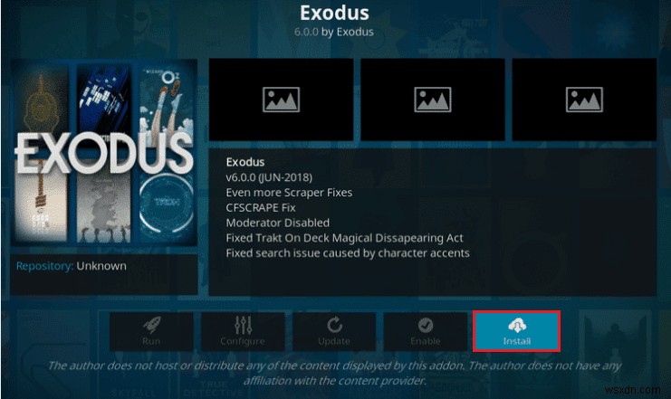 Khắc phục lỗi tìm kiếm Kodi Exodus trên Windows 10 – Hướng dẫn từng bước