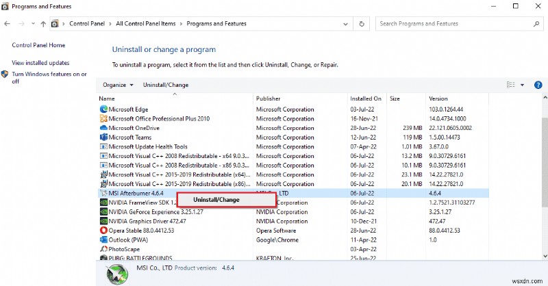Sửa lỗi MSI Afterburner trên Windows 10: 14 giải pháp đã chứng minh
