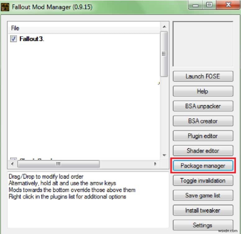 Cài đặt Mod Fallout 3 trên Windows 10: Hướng dẫn từng bước