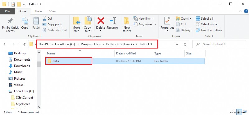 Cài đặt Mod Fallout 3 trên Windows 10: Hướng dẫn từng bước