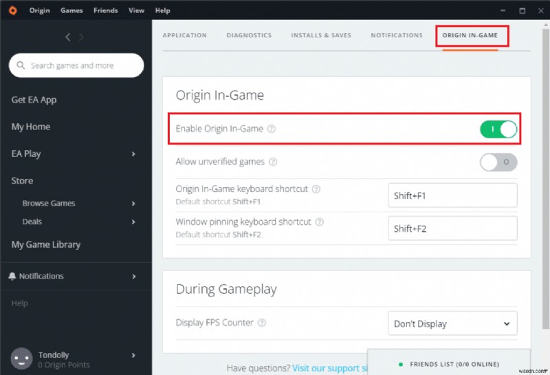 Cách khắc phục lỗi Origin bị treo khi tải lại (Resuming Download) trên Windows 10